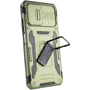 Чехол для телефонов Mobile Case Camshield Army Ring Army Green for Xiaomi Poco X5 Pro 5G / Note 12 Pro 5G: Материал TPU (термополиуретан) и поликарбонат