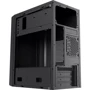 Корпус Casecom GN-1714 450W Black (GN-1714-450): Матеріал передній панелі пластик