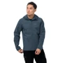 Толстовка Jack Wolfskin Northern Point 1304001-1249 48 синяя на молнии с капюшоном: Вид Толстовки
