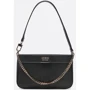 Женская сумка багет GUESS KATEY MINI TOP ZIP SHLDR BAG черная (HWVC7870720-BLA)
