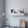 Полка настенная Leobert Corner три ящика белая (5903332075775)	 фото 4