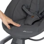 Кресло-качалка BEBE CONFORT MELILO Mineral Graphite (2697153210): Дополнительные удобства Ремни безопасности, Контроль скорости движения, Звуковое сопровождение, дуга с игрушками, блок с музыкой