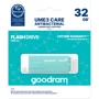 USB-флешка Goodram 32GB UME3 USB 3.2 Care Green (UME3-0320CRR11): Объем памяти 32 GB