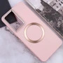 Чехол для телефонов TPU Case Bonbon Metal Style with MagSafe Light Pink for Samsung S918 Galaxy S23 Ultra: Материал TPU (термополиуретан)