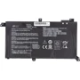 Батарея для ноутбука PowerPlant ASUS VivoBook S14 S43 (B31N1732) 11.4V 3600mAh (NB431779)