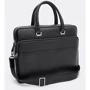 Чоловіча конференц-сумка Borsa Leather чорна (K18820-1bl-black): Фактура Зерниста