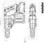 Перфоратор Metabo KH 18 LTX BL 28 Q Set ISA (601715930): Макс. энергия удара, Дж 3