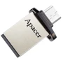 USB-флешка Apacer AH175 32GB USB 2.0/microUSB OTG Black (AP32GAH175B-1): Стандарт USB USB 2.0