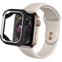 Чехол для Apple Watch COTEetCI PU TPU Case Black/White (7051-BW) for Apple Watch 40mm фото 5