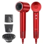 Фен Laifen Swift Special High Speed ​​з іонізацією, 3 насадки, Ruby Red