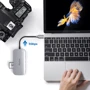 Адаптер HooToo USB-C to USB-C + HDMI + 3xUSB 3.0 + RJ45 + SD Space Grey (HT-UC008SG) фото 5