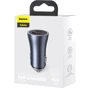Зарядное устройство Baseus Car Charger USB+USB-C Golden Contactor Pro 40W Dark Gray (CCJD-0G) фото 10