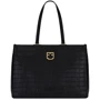 Женская сумка тоут Furla Belvedere M черная (1007986)