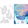 Little transfer books Unicorns / Розмальовка маленьких Єдинорогів: Производитель Usborne