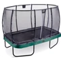 Батут EXIT Elegant Premium 244х427 cm прямоугольный green