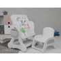 Дитячий комплект Mealux Robin (KD-F051 White / Grey): Матеріал пластик