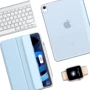 Аксесуар для iPad BeCover Case Book Tri Fold Hard Light Blue for iPad Air (2020-2025) (711415) фото 5