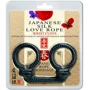Наручники из японского шелка Japanese Silk Love Rope Wrist Cuffs, черный