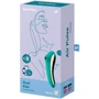 Вакуумный стимулятор с вибрацией Satisfyer Dual Kiss Green