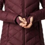 Куртка Columbia Heavenly™ Long Hooded Jacket 1738161-671 44 зимова бордова з капюшоном: Довжина рукава Длинный