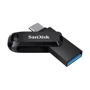 USB-флешка SanDisk 256GB Ultra Dual Drive Go USB 3.0/Type-C Black (SDDDC3-256G-G46)