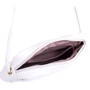 Женская сумка кросс боди Amelie Galanti белая (A981225-white): Фактура Зернистая, Матовая