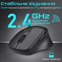 Мишка Promate Samit Wireless Black (samit.black): Максимальна роздільна здатність сенсора, dpi 2200
