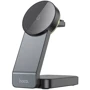 Зарядное устройство Hoco Wireless Charger CQ3 Noble Folding 3in1 Magnetic Black