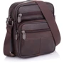 Мужская сумка через плечо Buffalo Bags коричневая (SHIM505C-brown)