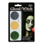 Mehron Tri-Color Makeup Palette (Ghoul/Witch) Набір кремового гриму для образу "Відьма/Готика" 7oz., 20 g