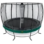 Батут EXIT Elegant Premium 366 cm green з сіткою безпеки Deluxe для дітей і дорослих фото 9