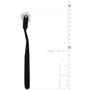 Колесо Вартенберга игольчатое Sinner Gear Unbendable — Pinwheel 1-Wheel Black