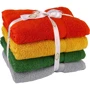 Рушник Hobby Colorful_4 Terra/Hardal/Haki/Gri 500 г/м2 70x140 4 шт (8698499340565): Склад хлопок