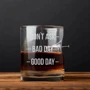 Стакан с гвоздем BeriDari "Don't ask. Bad day. Good day" 300 мл