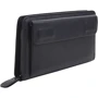 Чоловіча борсетка Buffalo Bags чорна (SHIM9069A-black): Фактура Гладкая, Матовая