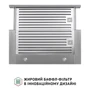 Вытяжка Perfelli ISEO 6PMF INOX: Материал корпуса металл