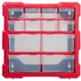 Intertool BX-4024 Органайзер 10.5" 265x260x160мм, 12 ячеек.: Материал ручки пластик