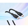 Кабель Baseus Cable USB-C to USB-C Pudding Series Fast Charging Cable 100W 2m Black (P10355702111-01) фото 5