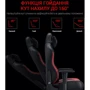 Кресло игровое Anda Seat Luna Color Size L Black/Red PVC фото 20