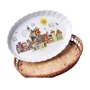 Форма Kamille 33х24х5 см біла (KM-6300)