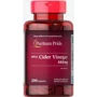 Puritan's Pride Apple Cider Vinegar 480 mg Яблучний Оцет 200 Таблеток