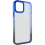 Чехол для iPhone TPU Case TPU+PC Fresh Sip Black/Blue for iPhone 12 Pro Max