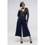 Брюки FLFashion Дебют ТКД 2722 46 синие
