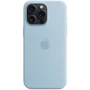 Чохол для iPhone Apple for iPhone 15 Pro Max Silicone Case with MagSafe Light Blue (MWNR3) : Тип чохла накладка на заднюю часть