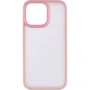 Чохол для iPhone Mobile Case TPU+PC Metal Buttons Pink for iPhone 13 Pro Max: Колір розовый