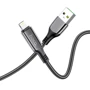 Кабель Hoco USB Cable to Lightning S51 Extreme 2.4A 1.2m Black: Довжина 1.2 м