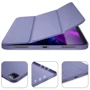 Аксессуар для iPad BeCover Tri Fold Soft TPU Silicone Purple for iPad Air 2020/iPad Air 2022/iPad Pro 11 (2018-2022) (709711): Особенности Стильный внешний вид, Складывается в подставку, Надежная защита от царапин и загрязнений, защита спереди, сзади и в углах, режим автопробуждения/сна