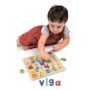 Дерев'яний пазл Viga Toys Англійська абетка, малі літери (50125): Тип пазл