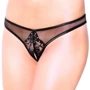 Женские трусики SoftLine - Thongs 2442, S/M (black)