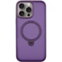 Чехол для iPhone Mobile Case Metal Buttons with MagSafe HQ Ring Purple for iPhone 14 Pro Max